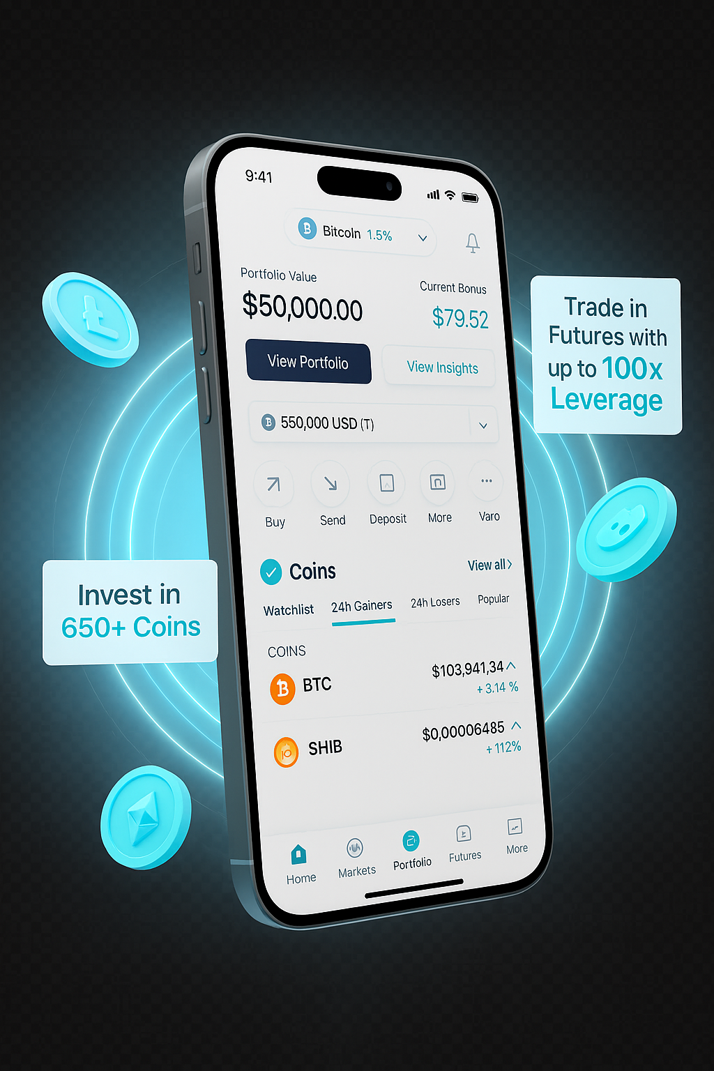 Smooth Wealth AI Trading Interface